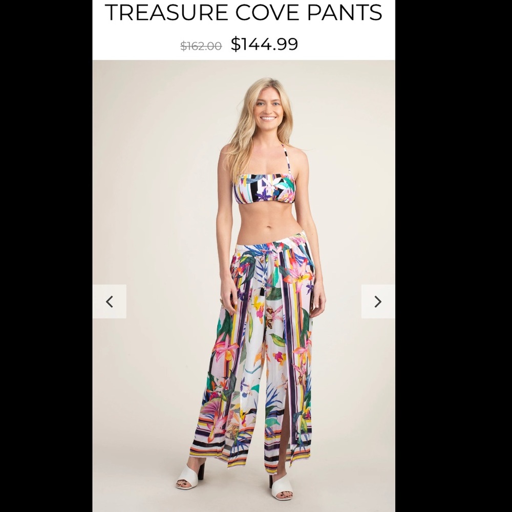 NWT Trina Turk Swim Treasure Cove Cover up Sz. Sm